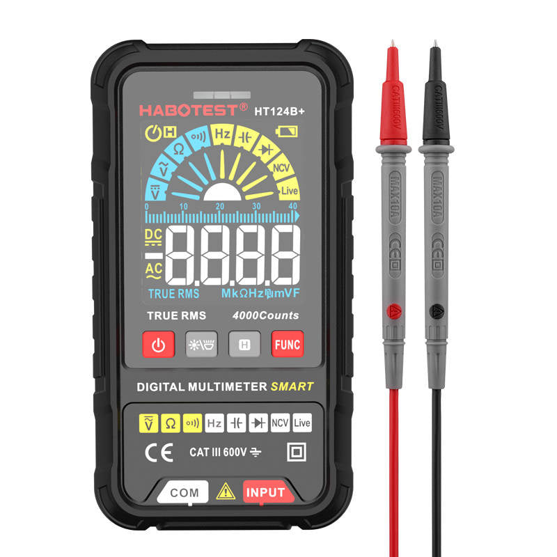 Habotest HT124B+ digitalt universalmultimeter