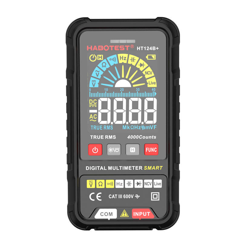 Habotest HT124B+ digitalt universalmultimeter