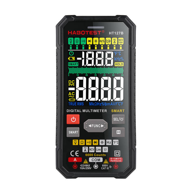 Habotest HT127B digitalt universalmultimeter