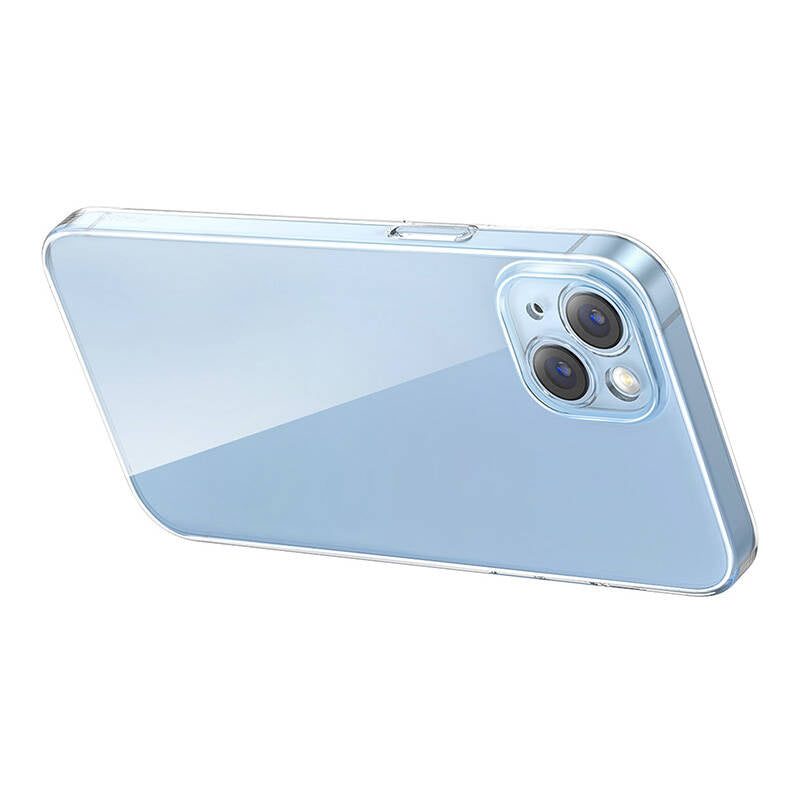 Baseus Crystal Series cover til iPhone 14 Plus + hærdet glas