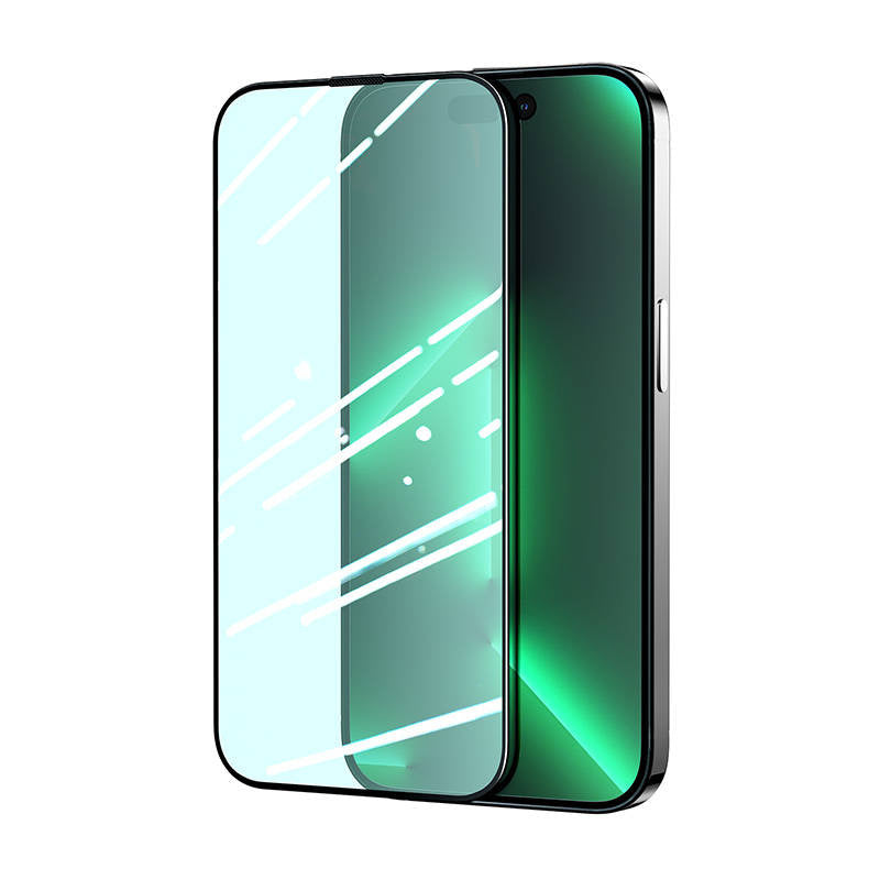 Joyroom JR-G03 hærdet glas med fuld dækning og øjenbeskyttelse til Apple iPhone 14 Plus 6.7 tommer