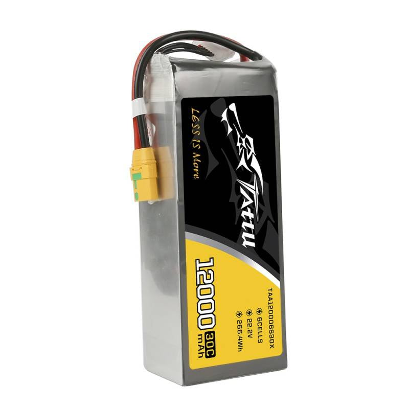 Tattu batteri 12000mAh 22.2V 30C 6S1P XT90