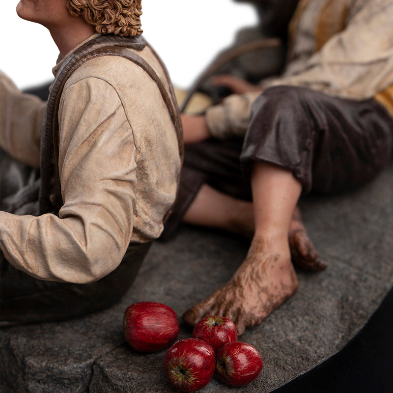 Weta Workshop The Lord of the Rings: miniaturestatue - Merry and Pippin
