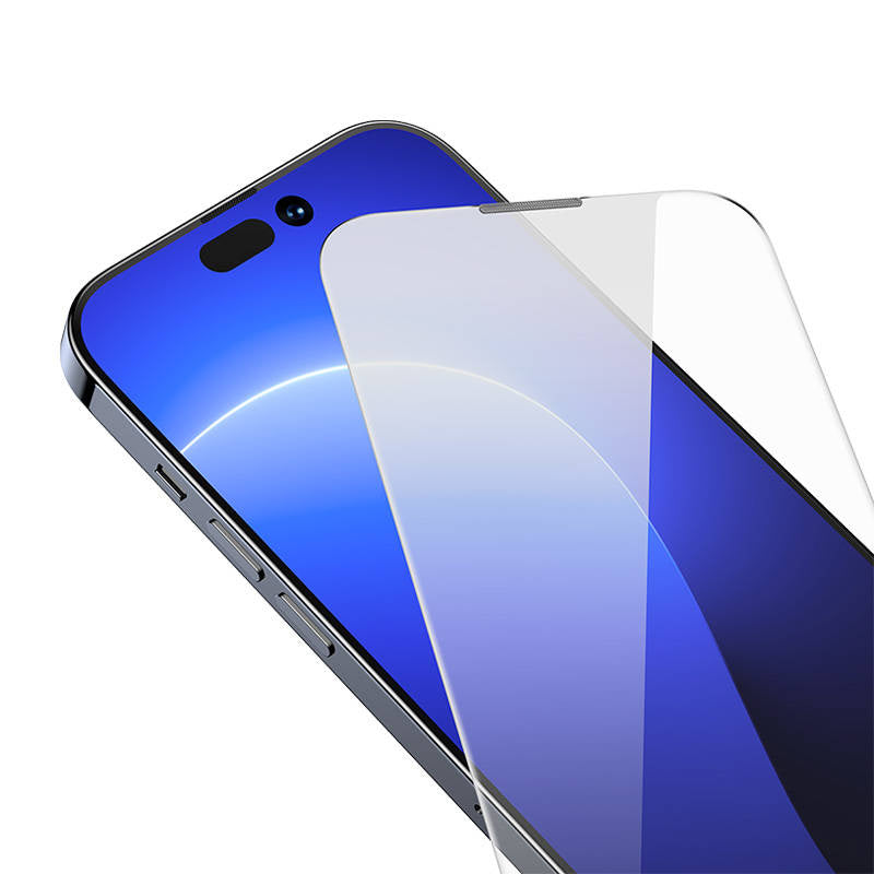 Baseus Crystal støvtæt hærdet glas 0.3mm til iPhone 14 Pro (2 stk.)