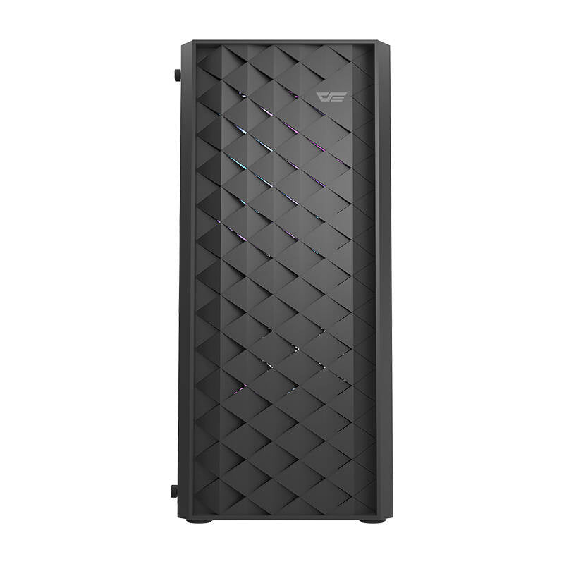 Darkflash DK351 computerkabinet (sort) + 4 RGB-blæsere