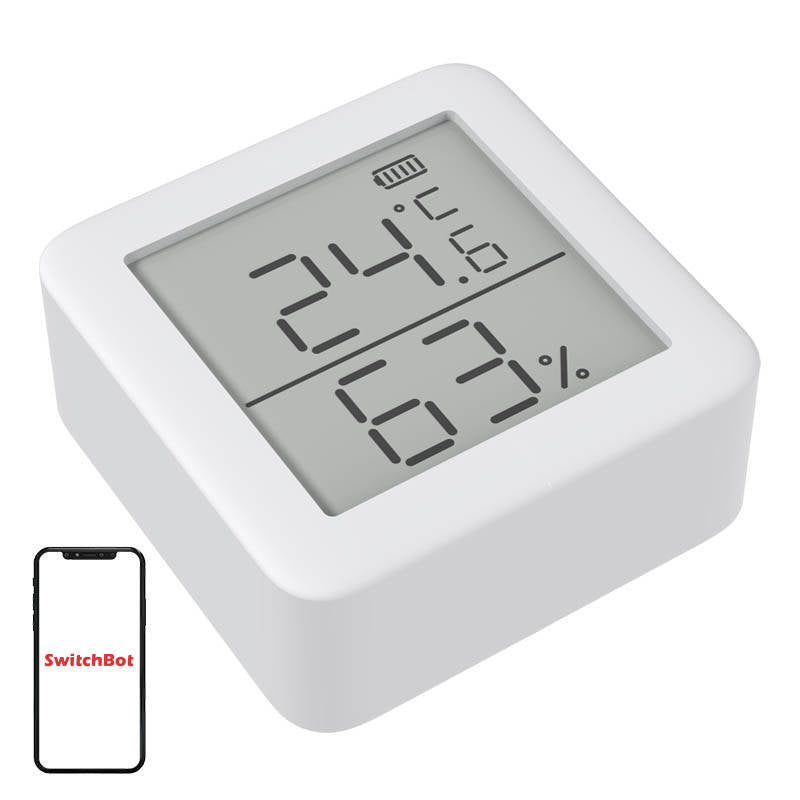 SwitchBot termometer og hygrometer