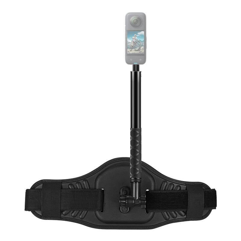 Puluz fotobælte med selfiestang til actionkameraer (DJI Action, GoPro, Insta360)