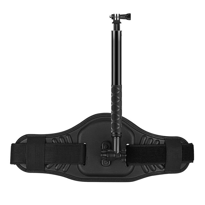 Puluz fotobælte med selfiestang til actionkameraer (DJI Action, GoPro, Insta360)