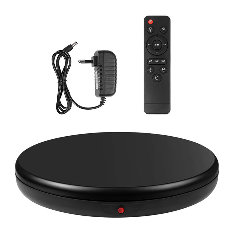 Puluz roterende displaystativ 45 cm (sort)