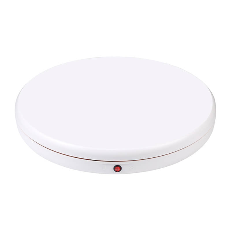 Puluz roterende displaystativ 45 cm (hvid)
