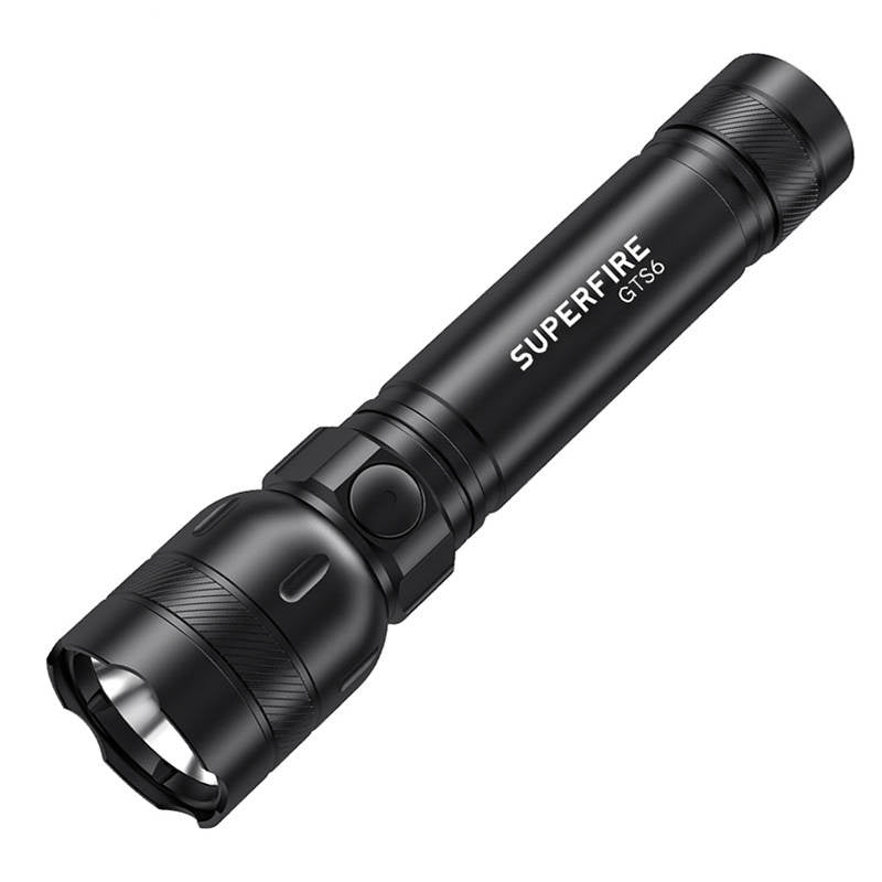 Superfire GTS6 lommelygte, 360 lm, USB-C, 7W, 5 tilstande, 150m