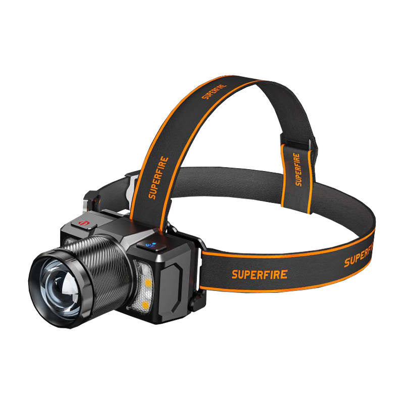 Superfire HL25 pandelampe, 700lm, USB-C