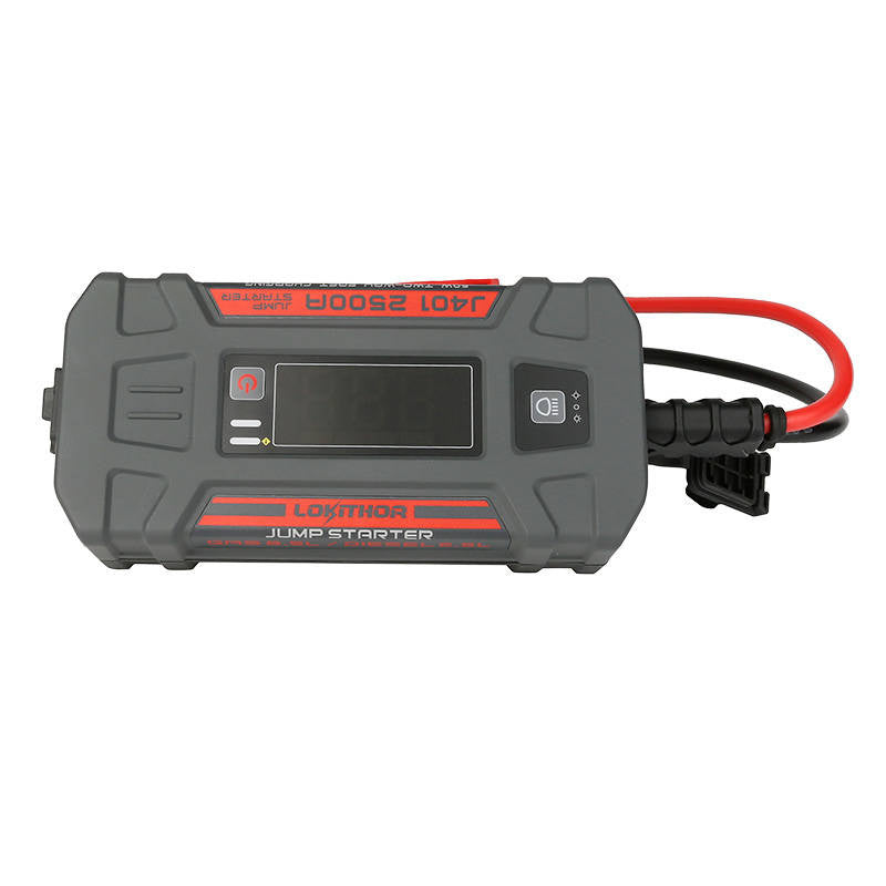 Lokithor J401 4-i-1 starthjælp/booster 2500A + powerbank 20000mAh + lygte