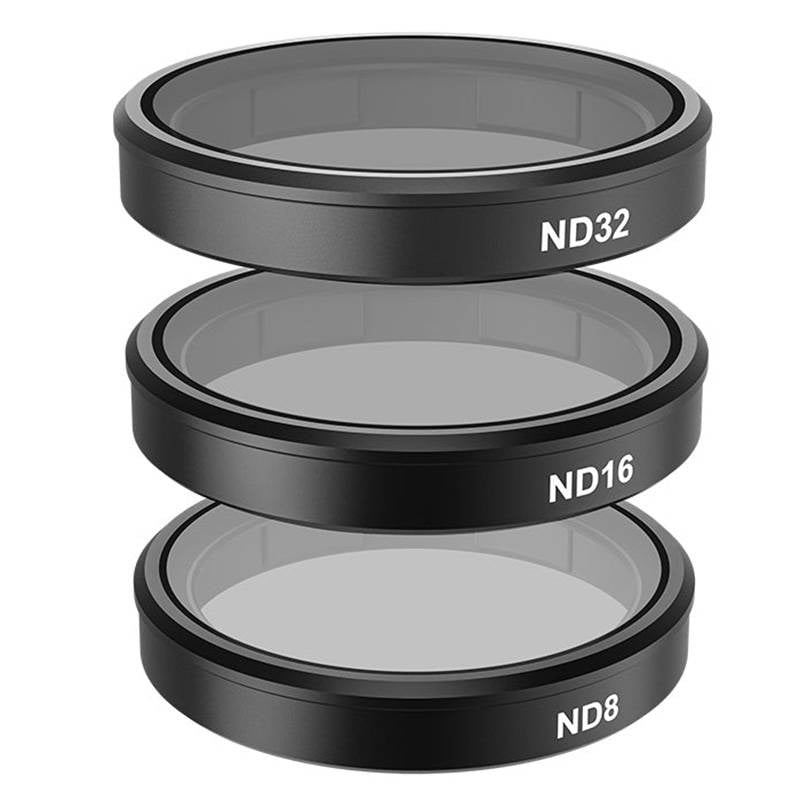 TELESIN sæt med 4 filtre CPL/ND8/ND16/ND32 til DJI Osmo Action 3 / 4 / 5
