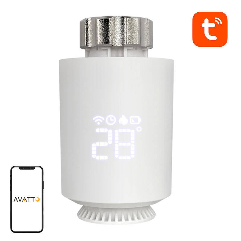 Avatto TRV06 smart termostatisk radiatorventil Zigbee 3.0 TUYA
