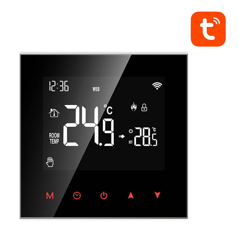 Avatto WT100 smart termostat til vandvarmer, 3 A, WiFi, Tuya