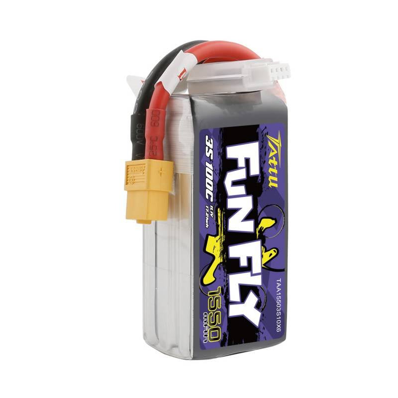 Tattu Funfly batteri 1550mAh 11,1V 100C 3S1P