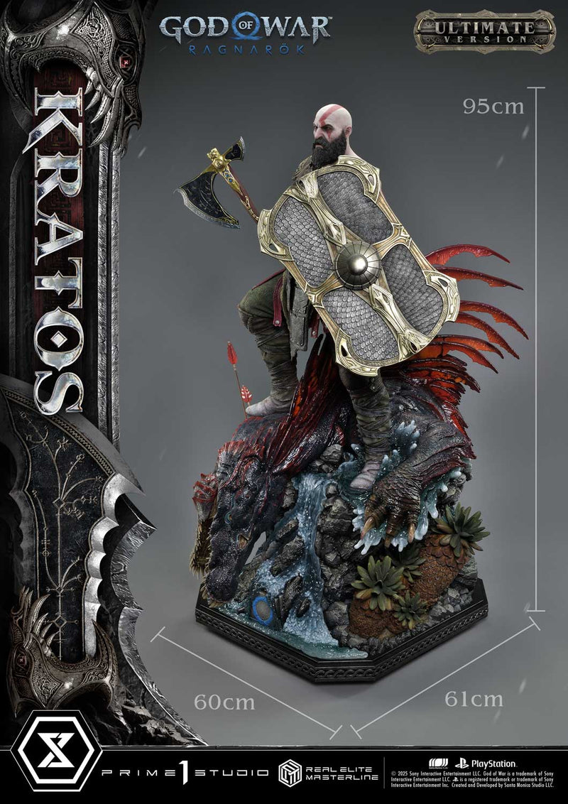 Prime 1 Studio Real Elite Masterline God of War: Ragnarok Kratos Ultimate Version