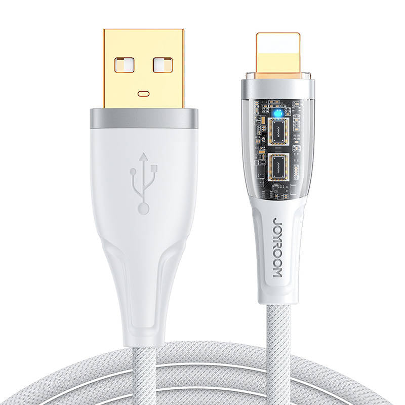 Joyroom S-UL012A3 kabel USB-A til Lightning, 2,4 A, 1,2 m (hvid)