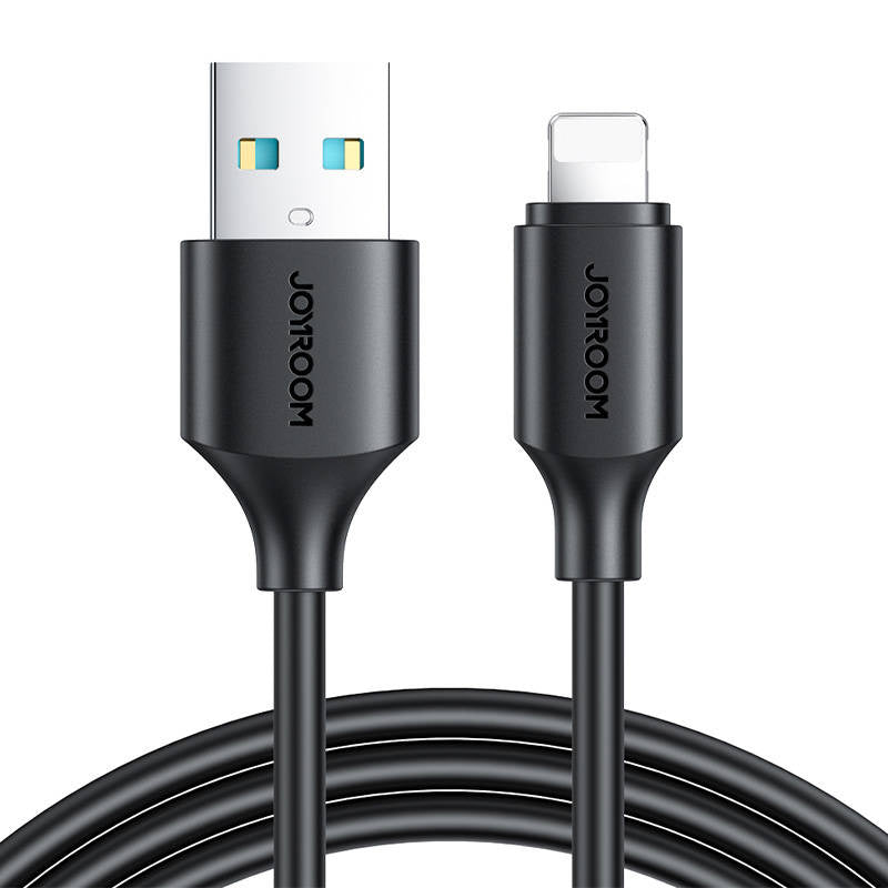 Joyroom S-UL012A9 kabel USB-A / Lightning / 2.4A / 0.25m (sort)