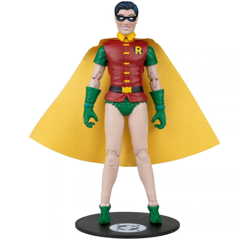 DC Direct Robin Dick Grayson (Batman #1) 7 tommer actionfigur med tegneserie McFarlane Toys (Red Platinum Edition)