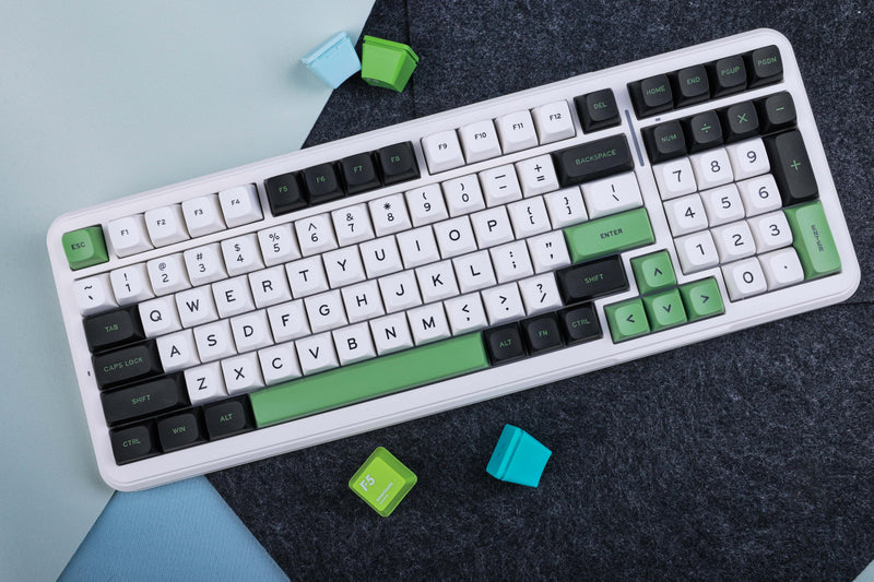MCHOSE K99 grøn - trådløst mekanisk tastatur