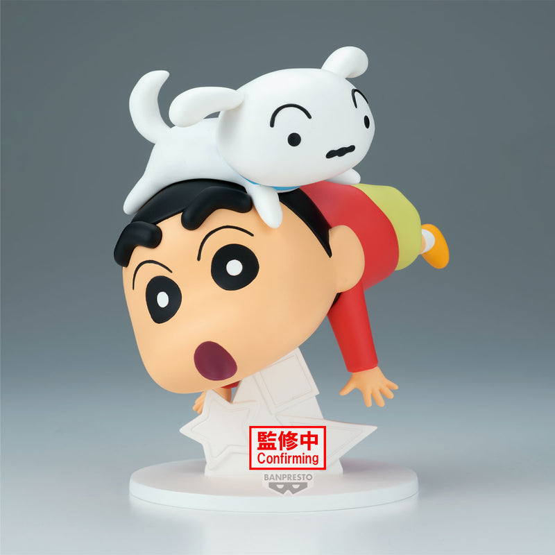 Bandai - Crayon Shinchan stor figur - Shinnosuke Nohara - Oh!