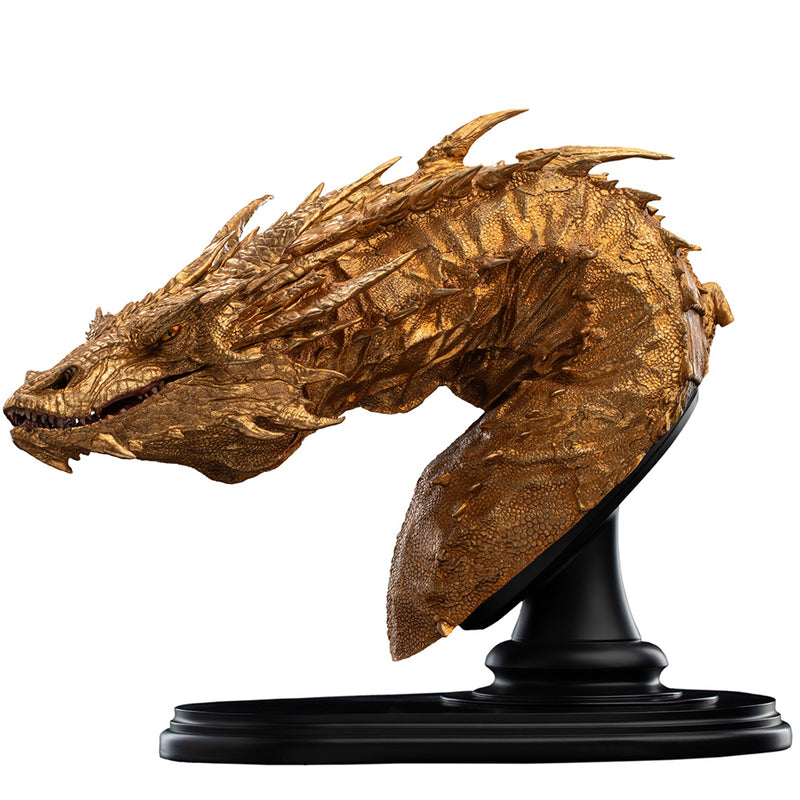 Weta Workshop The Hobbit Trilogy - Smaug the Golden statue - buste, Limited Edition