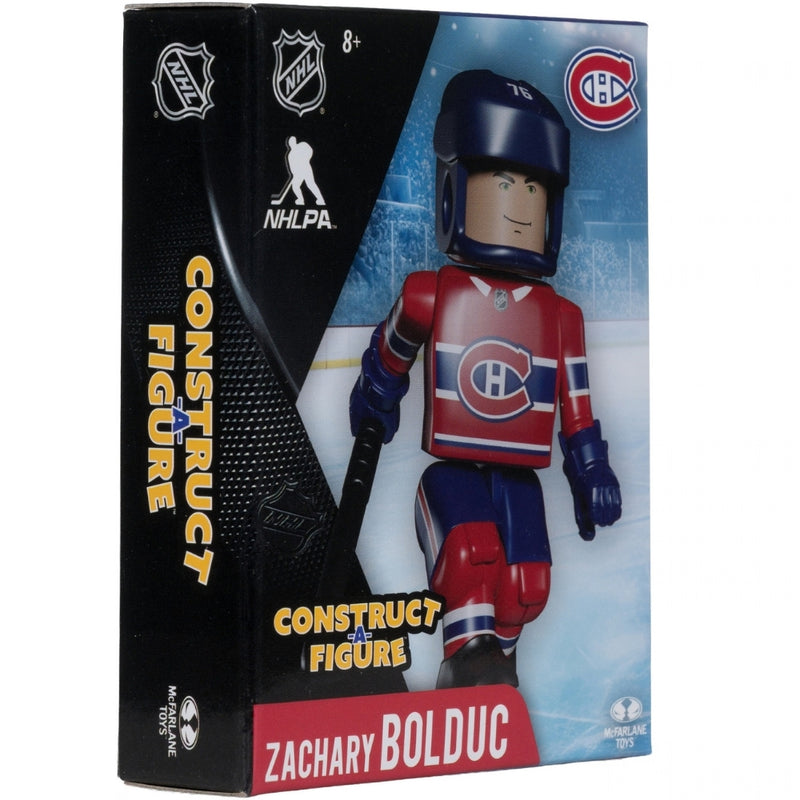 NHL Zachary Bolduc (Montreal Canadiens) Construct-a-Figure McFarlane Toys