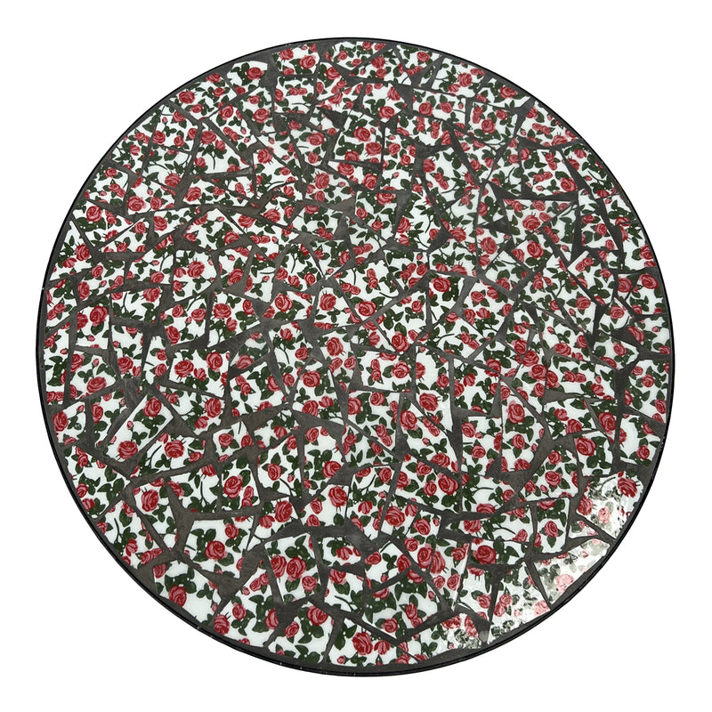 AXI Amélie Bistrosæt Mosaik - Blomster Rosa