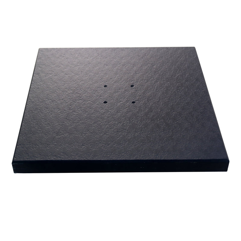 AXI Granit Parasolfod med Hjul Sort - 80 x 80 cm