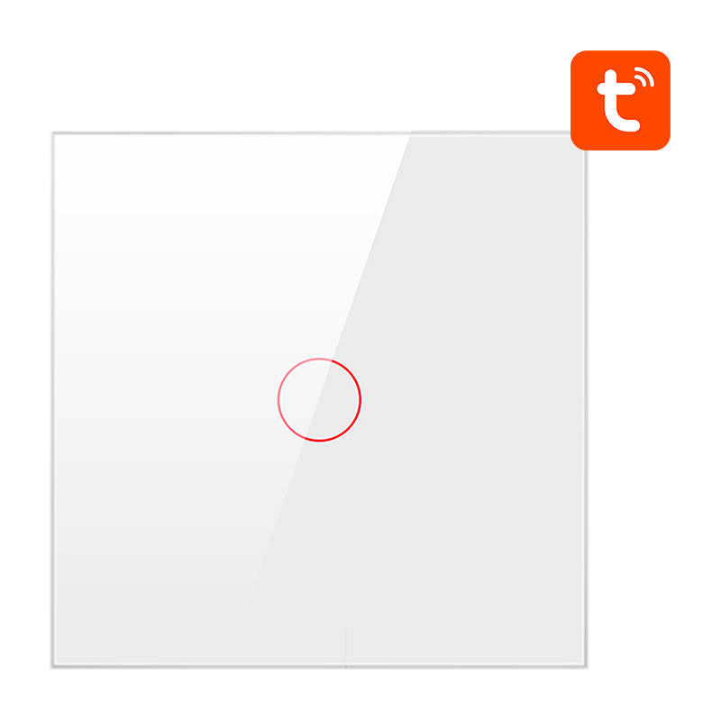 Avatto ZTS02-EU-W1 smart ZigBee-lyskontakt 1-vejs TUYA (hvid)