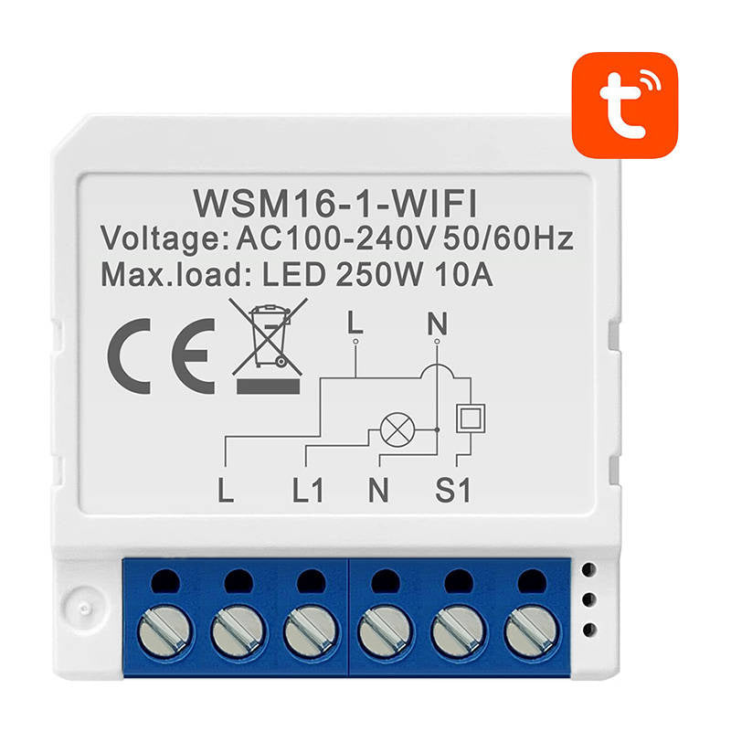 Avatto WSM16-W1 smart WiFi-kontaktmodul TUYA