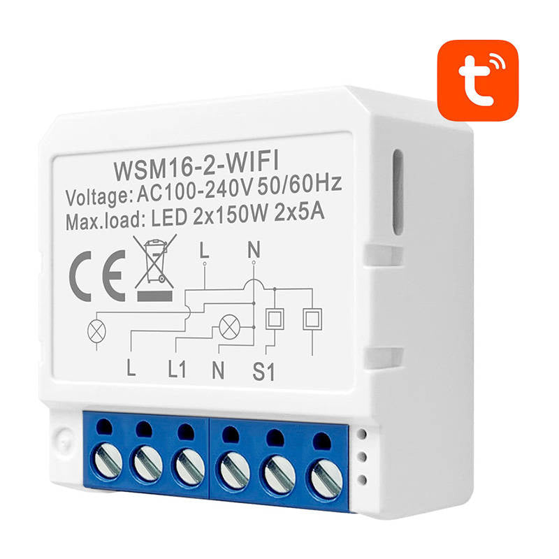 Avatto WSM16-W2 smart WiFi-kontaktmodul TUYA