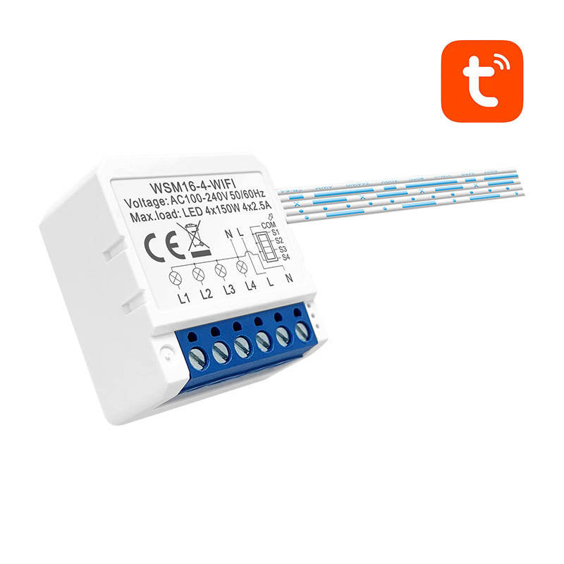 Avatto WSM16-W4 smart WiFi-kontaktmodul TUYA
