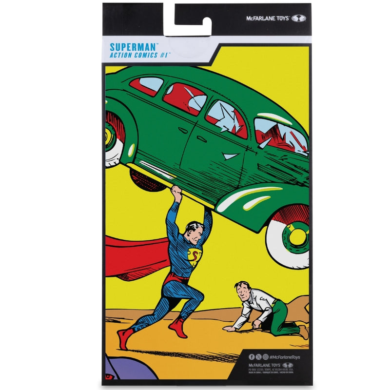 DC Multiverse Superman (Action Comics) 7 tommer actionfigur McFarlane Vault Collection