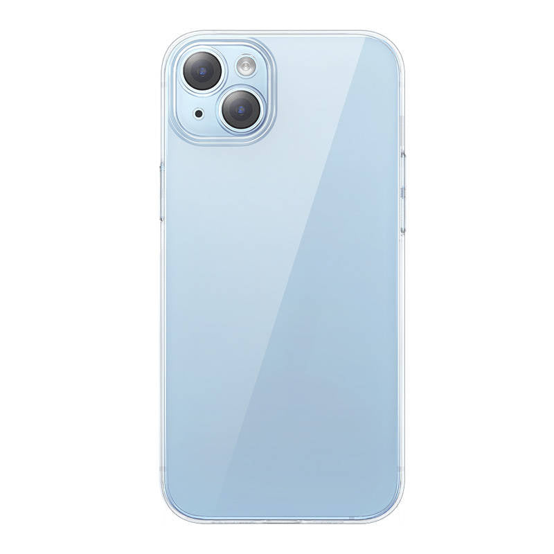 Baseus Corning sæt med gennemsigtigt cover og hærdet glas til iPhone 14 Plus