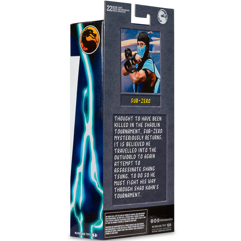 Mortal Kombat Klassic Sub-Zero (Ice Clone) 7 tommer actionfigur McFarlane Toys