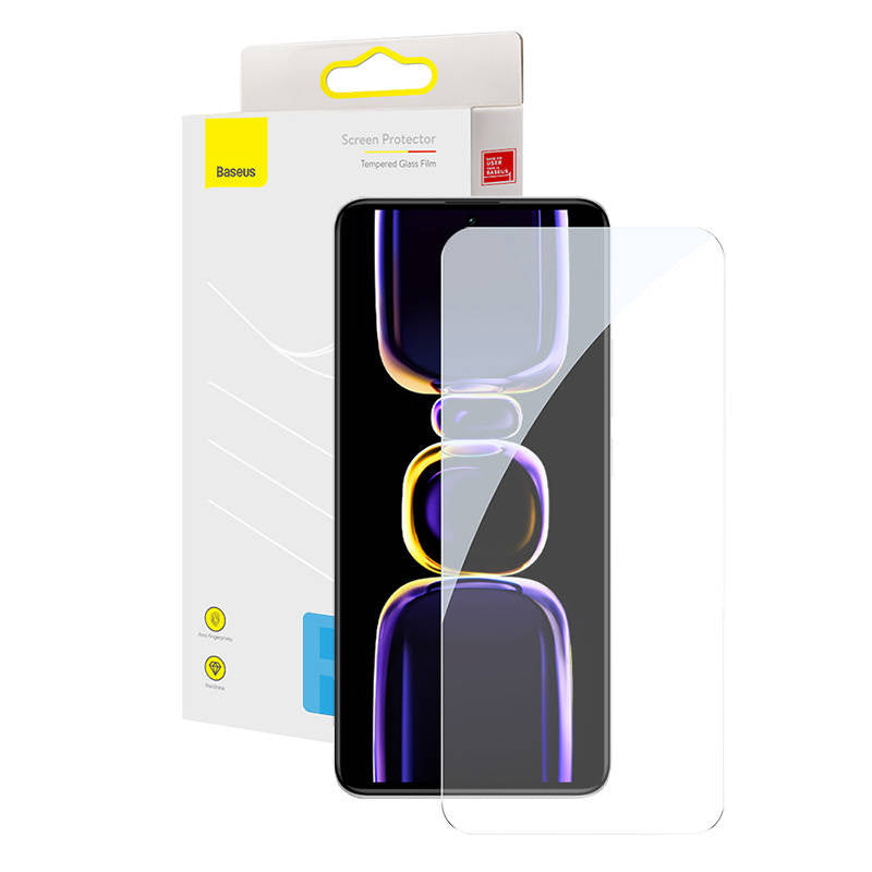 Baseus skærmbeskyttelse i hærdet glas til Redmi K60/K60 Pro