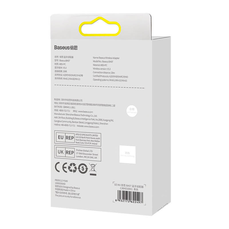 Baseus Black BA07 trådløs adapter