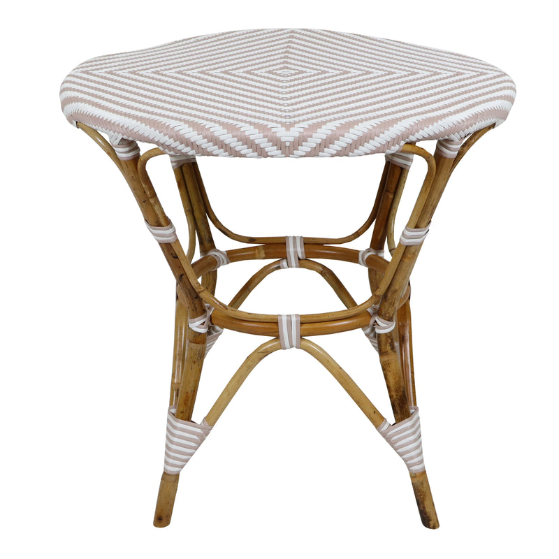 AXI Jacqueline Rattan Bistrosæt - Brun/Hvid