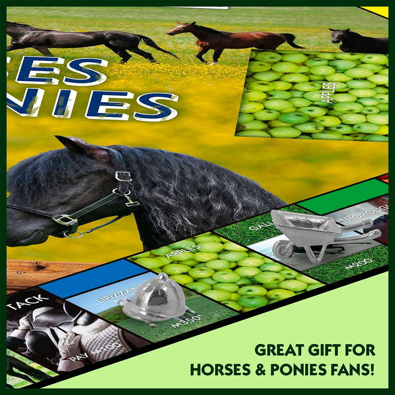 Winning Moves Horses & Ponies - Monopoly (engelsk)