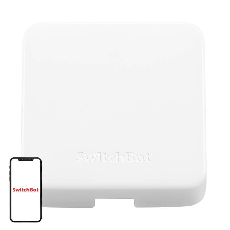 SwitchBot Hub Mini sæt: smart fjernbetjeningshub + 3x termo-hygrometer