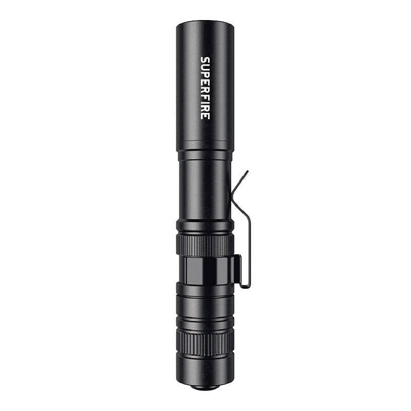 Superfire X18 lommelygte, 55 lm, 5 W, 5 tilstande, 38 m