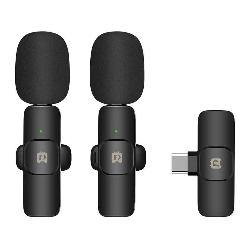 Puluz PU3151B trådløs slipsmikrofon USB-C