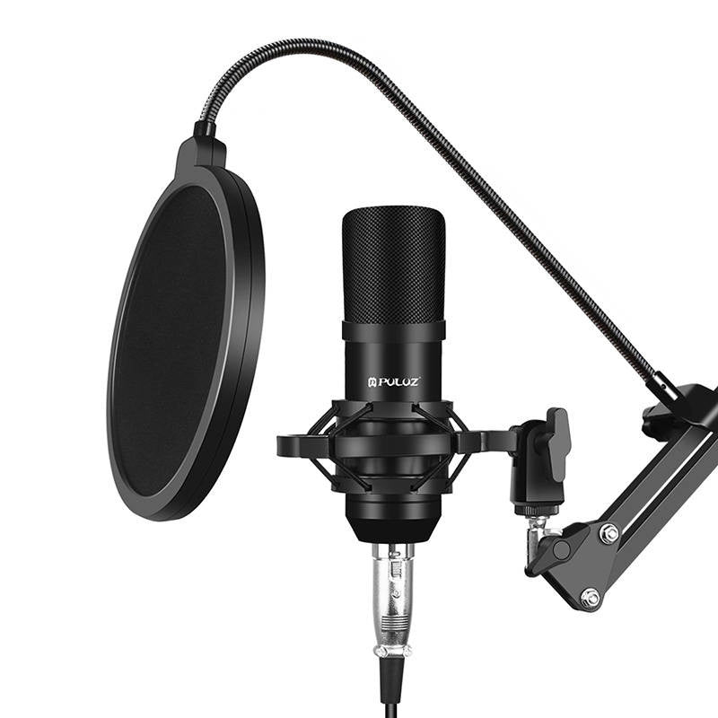 Puluz PU612B kondensatormikrofon til studie og broadcast
