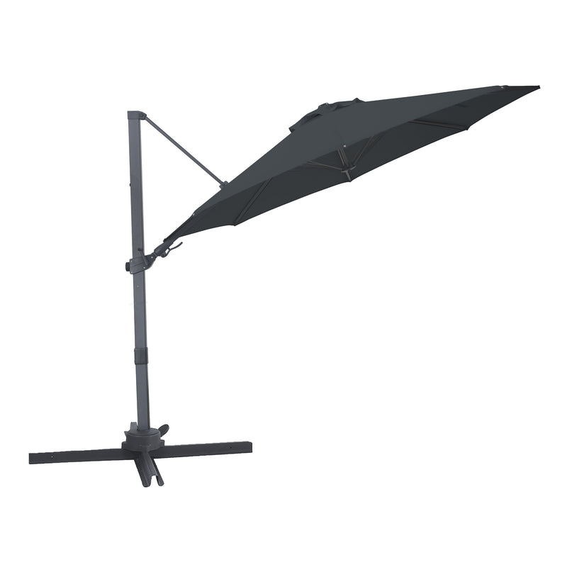 AXI Solis Hængeparasol Ø 300cm Antracit/Grå