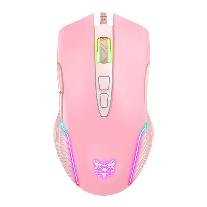 ONIKUMA CW905 gamingmus lyserød