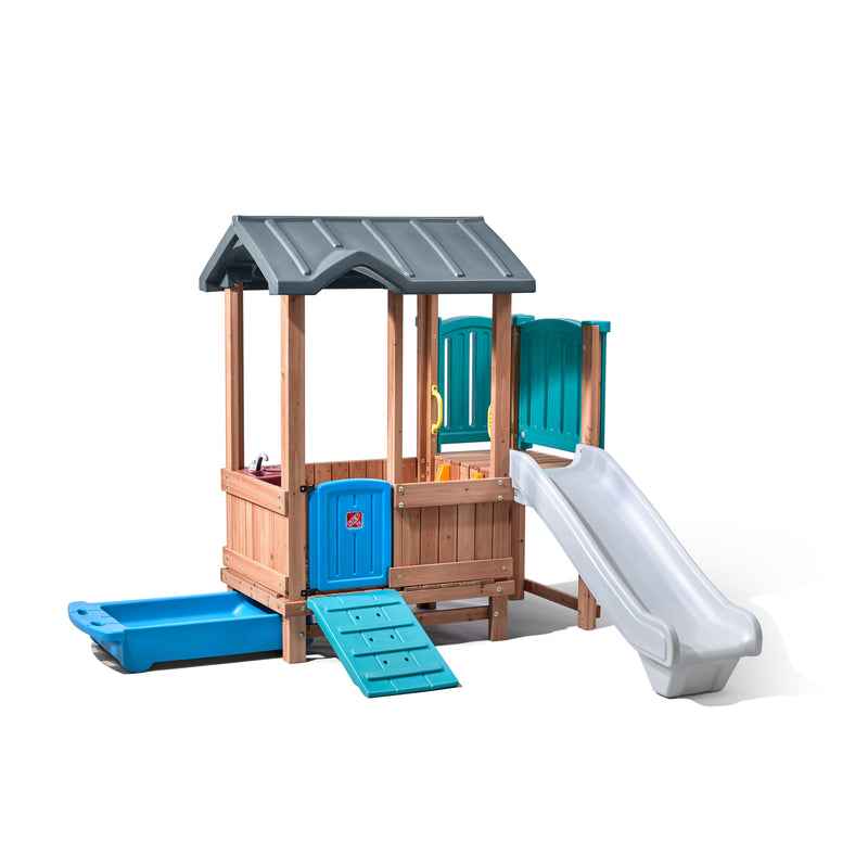 Step2 Woodland Adventure Legehus & Slide