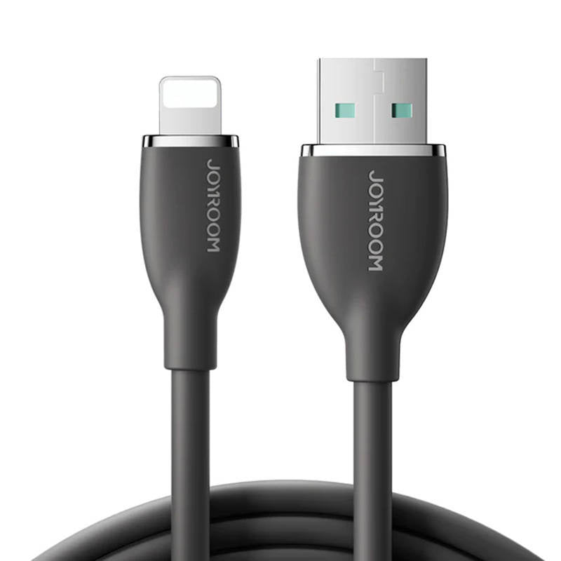 Colorful kabel USB til Lightning SA29-AL3 / 3A / 1,2m (sort)